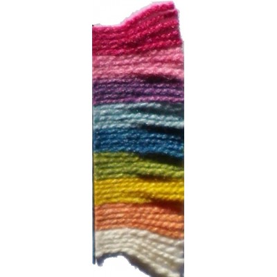 Fil à tricoter laine bio & soie 50/50; teinture végétale : uni, la pelote de 100gr
